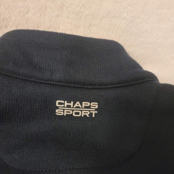 Chaps fleece zip up vest. Size XXL - Picture 3 of 7